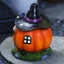 Halloween Witch Pumpkin House Ornament Creative Luminous Resin Crafts Carousel 5