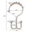 12 Pcs Stainless Steel Curtain Hooks Rollerball Shower Curtain Rings Carousel 7