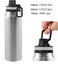 1000ml Large Capacity Outdoor Sports Thermos 304 Stainless Steel Carousel 7