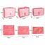 6 pieces Set Travel Organizer Storage Bags Suitcase Packing Carousel 3