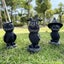 Halloween Decorative Figurines Black Magic Cat Owl Ornaments Table Carousel 3