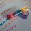 Haile 3/6Pcs Cute Mini Roller Toy Stamp Seal Highlighter Kids Funny Carousel 5