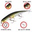 1PCS Minnow Fishing Lure 125mm 12g Floating Hard Bait Wobbler Jig Carousel 3