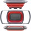 Silicone Kitchen Collapsible Colander Strainer Over The Sink Vegtable Carousel 1