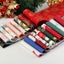Jelly Roll Cotton Twill Fabrics Christmas Fabric For DIY Needlework Carousel 5