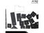 Original Replacement Black Uk Layout Keyboard Keycaps For Surface Laptop 3 4 Carousel 4
