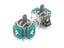 Bevigac 2PCS 3D Potentiometers Sensor Joystick Thumb Sticks Thumbsticks Cap Carousel 3