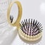 1Pc Folding Air Bag Comb With Mirror Candy Color Travel Hairbrush Carousel 3