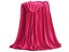 220x240cm Rose Red Blanket Plush Blanket Faux Fur Throws Blanket Carousel 2