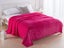 220x240cm Rose Red Blanket Plush Blanket Faux Fur Throws Blanket Carousel 3