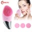 HSKOU Facial Cleansing Brush Ultrasonic Silicone Face Cleaner Deep Carousel 2