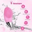 HSKOU Facial Cleansing Brush Ultrasonic Silicone Face Cleaner Deep Carousel 4