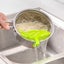 1 Pcs Leaf Shaped Rice Wash Gadget Noodles Spaghetti Beans Colanders Carousel 2