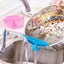 1 Pcs Leaf Shaped Rice Wash Gadget Noodles Spaghetti Beans Colanders Carousel 4