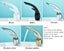 Mixer Tap Brass Sink Bathroom Faucet Deck Mounted Hot Cold Water Basin Taps Carousel 4