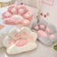 Cat Paw Cushion Chair Seat Cushion Office Seat Backrest Pillow Soft Carousel 3