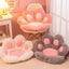 Cat Paw Cushion Chair Seat Cushion Office Seat Backrest Pillow Soft Carousel 4