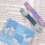 2 Pcs/set Magnetic Bookmarks Magnet Page Markers Scenery Book Markers Carousel 5