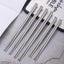 Stainless Steel Chopsticks Korean Style Metal Chopsticks Round Carousel 2