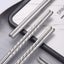 Stainless Steel Chopsticks Korean Style Metal Chopsticks Round Carousel 3