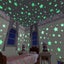 100Pcs Luminous Wall Stickers Glow In The Dark Stars Stickers For Carousel 2