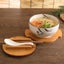 Rice Noodle Bowl with Lid Spoon and Chopstick Japanese Style Kitchen Carousel 6