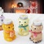 Little Bear Plastic Water Bottle Cute and Creative Students and Carousel 7