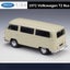 WELLY 1:24 Volkswagen 1972 T2 T1 Alloy BUS Model Diecast Metal Toy Carousel 6