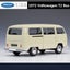 WELLY 1:24 Volkswagen 1972 T2 T1 Alloy BUS Model Diecast Metal Toy Carousel 7