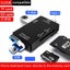 SD Card Reader USB C Card Reader USB 2.0 TF/Mirco SD Smart Memory Carousel 3