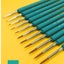 11pcs Hook Line Pen For Watercolor Oil Painting Extra Fine Soft Wolf Carousel 5