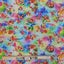 Quilting Patchwork Sewing Fabric Boho Cosmic Cows 50x55cm FQ Carousel 1