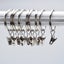 10 pcs/pack High Qaulity Curtain Rings Clamps Drapery Clips Carousel 3