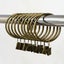 10 pcs/pack High Qaulity Curtain Rings Clamps Drapery Clips Carousel 4