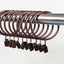 10 pcs/pack High Qaulity Curtain Rings Clamps Drapery Clips Carousel 5