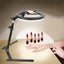 10 Inch Ring Light Kit with Overhead Phone Holder Tripod Carousel 4