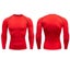 Men Compression Running T Shirt Fitness Tight Long Sleeve Sport Carousel 7