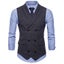 Suit Vest Jacket Casual Double-Breasted Carousel 1