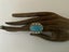 STERLING SILVER RING = “925” = HANDCRAFTED DECORATIVE WITH GEM STONE Carousel 2