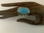 STERLING SILVER RING = “925” = HANDCRAFTED DECORATIVE WITH GEM STONE Carousel 5