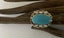 STERLING SILVER RING = “925” = HANDCRAFTED DECORATIVE WITH GEM STONE Carousel 1