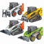 Die-cast Tractor Car BobCat Skid Steer, 1:50, Metal, Huina 1707 (GREEN) Carousel 13