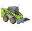 Die-cast Tractor Car BobCat Skid Steer, 1:50, Metal, Huina 1707 (GREEN) Carousel 12