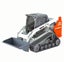 Die-cast Tractor Car BobCat Skid Steer, 1:50, Metal, Huina 1707 (GREEN) Carousel 16