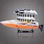 RC Speed Boat - SkyTech H103/H105 - RC Remote Control - Orange Carousel 10