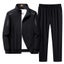 Men Set Large Size 6XL 7XL 8XL Fashion New Autumn Winter Homme Suit Carousel 1