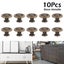 10PCS Vintage Round Drawer Door Knob Hardware Retro Furniture Cabinet P Carousel 1
