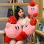 30cm Kirby Kawaii Cos Chef Heart Strawberry Soft Stuffed Plush Dolls Carousel 5