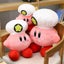 30cm Kirby Kawaii Cos Chef Heart Strawberry Soft Stuffed Plush Dolls Carousel 6