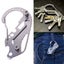 EDC Multifunctional carabiner Key organizer stainless steel multi Carousel 1